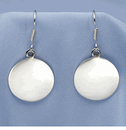 Engarving Earring Round